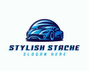 Sports Car Automobile logo design