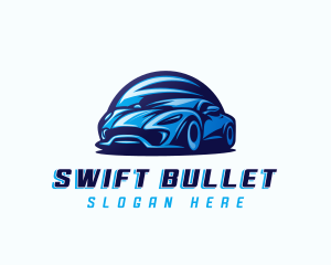 Sports Car Automobile logo design