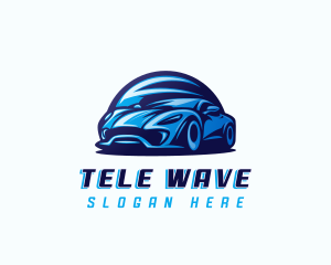 Sports Car Automobile logo design