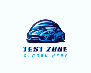 Sports Car Automobile logo design