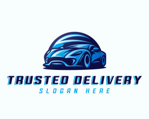 Sports Car Automobile logo design