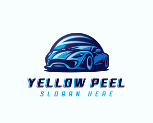 Sports Car Automobile logo design