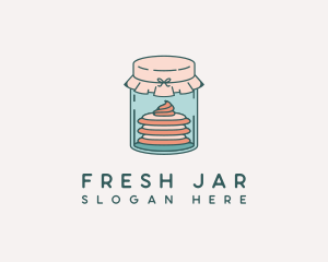 Sweet Dessert Jar logo design