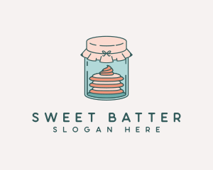 Sweet Dessert Jar logo design