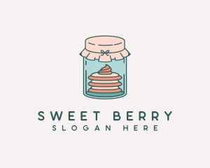 Sweet Dessert Jar logo design