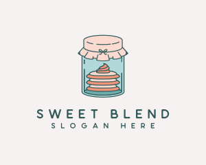 Sweet Dessert Jar logo design