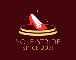 Fashion Shoes Heels logo design