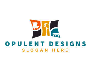 Furniture Interior Design logo design