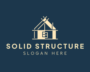 Architectural House Structure logo design