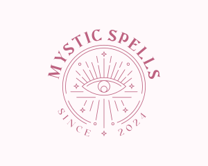 Mystic Spiritual Eye logo design