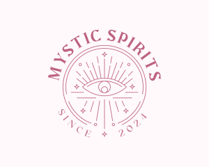 Mystic Spiritual Eye logo design