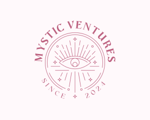 Mystic Spiritual Eye logo design