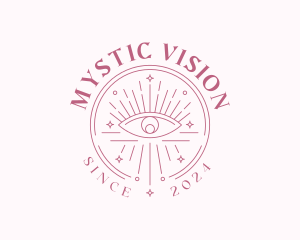 Mystic Spiritual Eye logo design