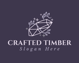 Crystal Diamond Vine logo design