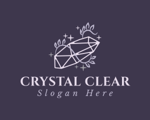 Crystal Diamond Vine logo design