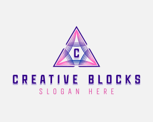 Creative Pyramid Tech logo design