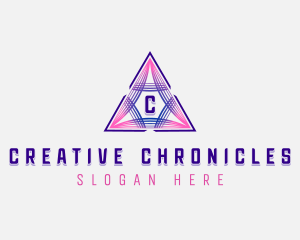 Creative Pyramid Tech logo design