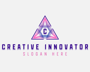 Creative Pyramid Tech logo design