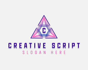 Creative Pyramid Tech logo design