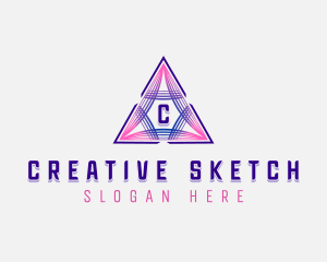 Creative Pyramid Tech logo design