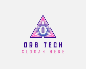 Creative Pyramid Tech logo design