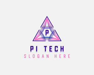 Creative Pyramid Tech logo design