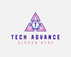 Creative Pyramid Tech logo design