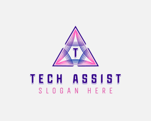 Creative Pyramid Tech logo design