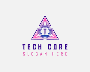 Creative Pyramid Tech logo design