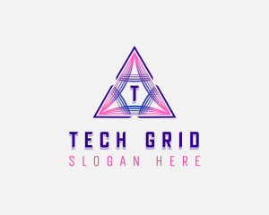 Creative Pyramid Tech logo design