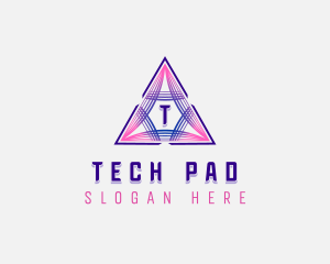 Creative Pyramid Tech logo design