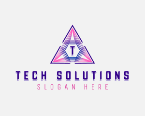 Creative Pyramid Tech logo design