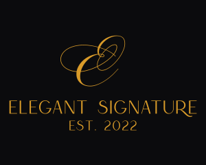 Elegant Luxury Boutique logo design