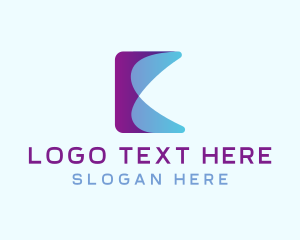 Generic Marketing Letter K Logo