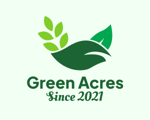 Green Nature Field  logo design