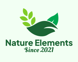 Green Nature Field  logo design