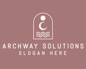 Bohemian Arch Spa logo design