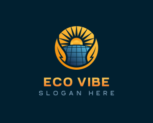 Sustainable Solar Panel logo