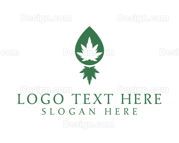 Medical Marijuana Herb Logo