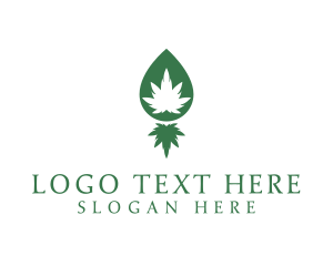 Medical Marijuana Herb logo