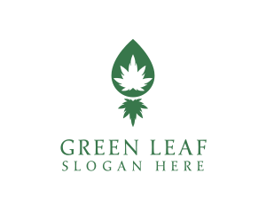 Medical Marijuana Herb logo