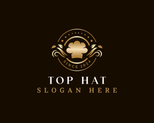 Luxury Floral Toque logo design