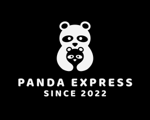 Panda Baby Cub logo design