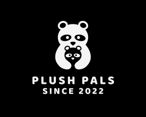 Panda Baby Cub logo design