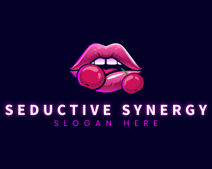 Sexy Cherry Lips logo design