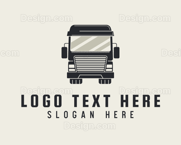 Vehicle Transport Truck Logo