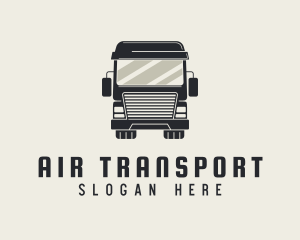 Vehicle Transport Truck logo design