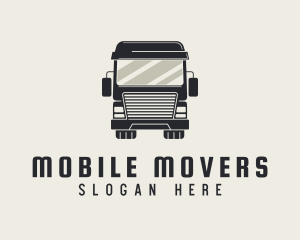 Vehicle Transport Truck logo design