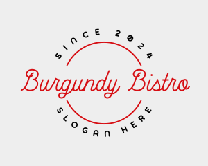 Bistro Bar Business logo design