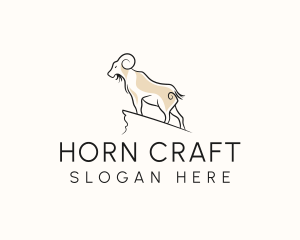 Dairy Goat Horn logo